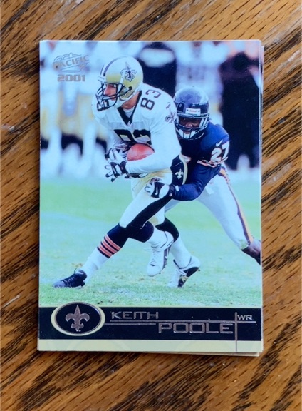 2001 Pacific #271 Keith Poole — front