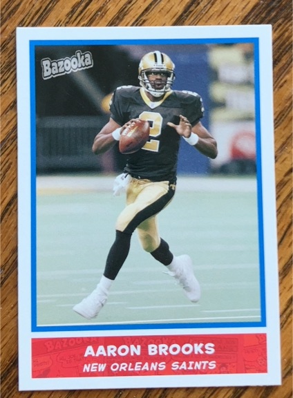 2004 Bazooka #164 Aaron Brooks — front