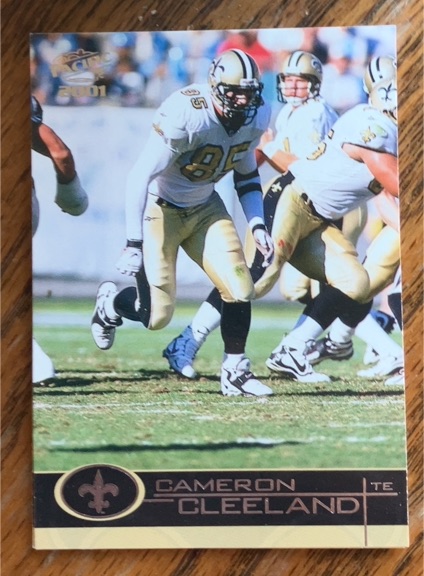 1999 Pacific #250 Cameron Cleeland — front