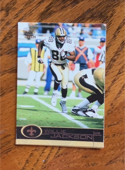 2001 Pacific #268 Willie Jackson — front
