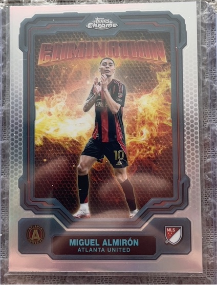 2025 Topps Chrome MLS Elimination #EL-2 Miguel Almirón — front