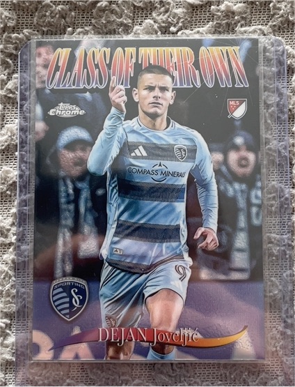 2025 Topps Chrome MLS #CO-11 Dejan Joveljić Class of Their Own — front