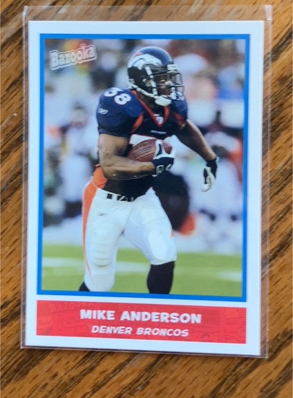 2004 Topps Bazooka #46 Mike Anderson — front