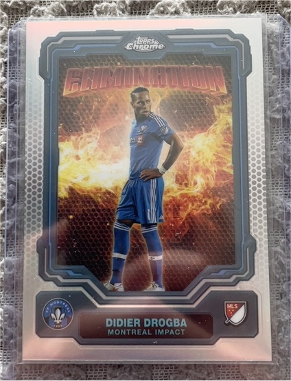 2025 Topps Chrome MLS #EL-27 Didier Drogba Elimination — front