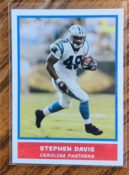 2004 Topps Bazooka Football #45 Stephen Davis — front