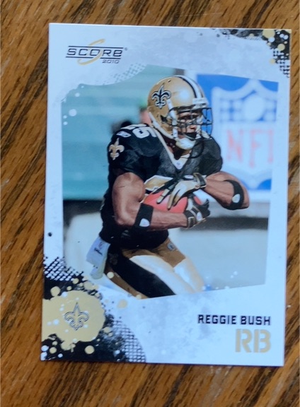 2010 Score #185 Reggie Bush — front