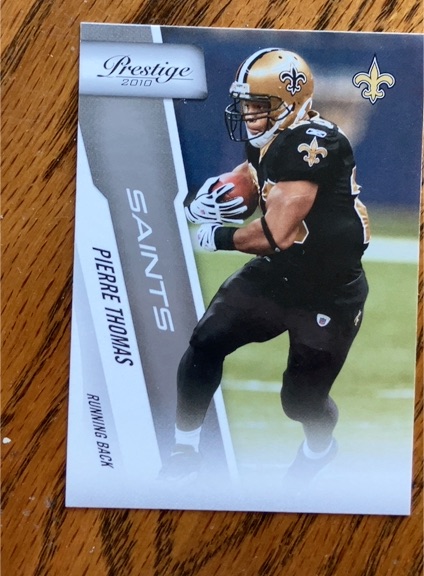 2010 Panini Prestige #124 Pierre Thomas — front