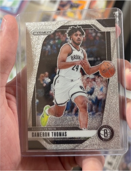 2024-25 Panini Prizm #91 Cameron Thomas — front