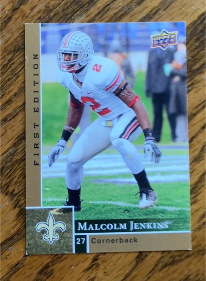 2009 Upper Deck First Edition #179 Malcolm Jenkins — front