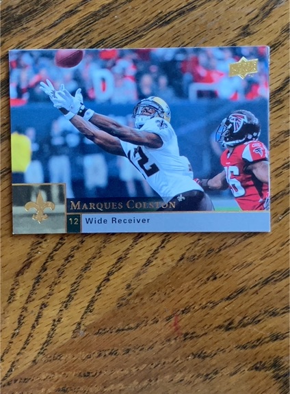 2009 Upper Deck #125 Marques Colston — front