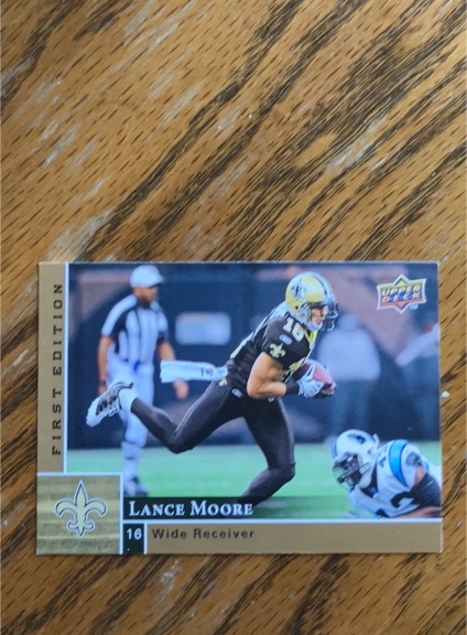 2009 Upper Deck First Edition #95 Lance Moore — front
