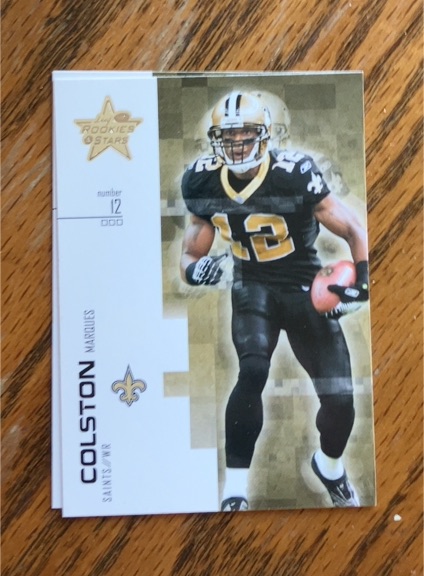 2007 Leaf Rookies & Stars #34 Marques Colston — front