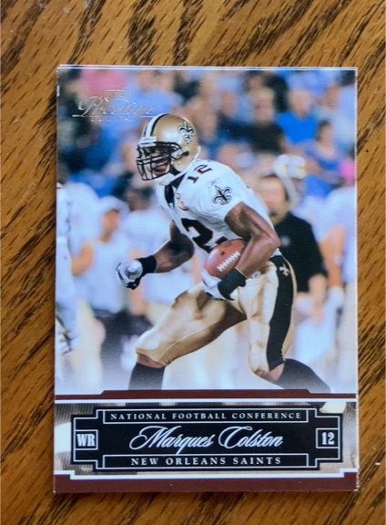 2007 Playoff Prestige #92 Marques Colston — front