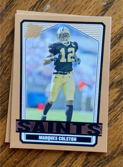 2007 Topps Draft Picks and Prospects #59 Marques Colston — front