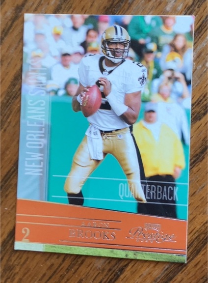 2006 Playoff Prestige #2 Aaron Brooks — front