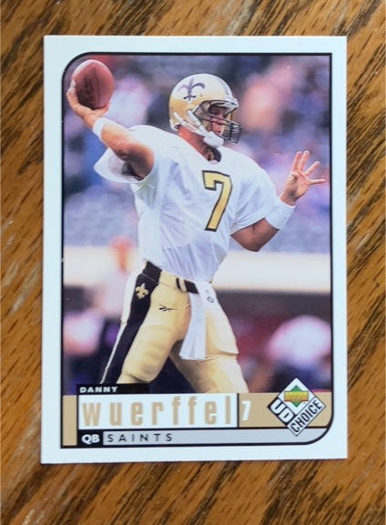 1998 Upper Deck Choice #102 Danny Wuerffel — front