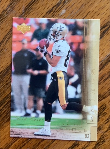 2000 Upper Deck Gold Reserve #100 Keith Poole — front