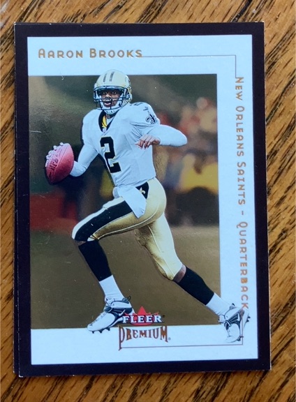 2001 Fleer Premium #117 Aaron Brooks — front