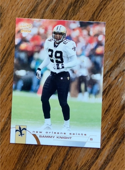 2002 Pacific #278 Sammy Knight — front