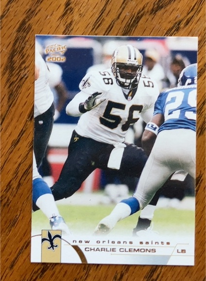 2002 Pacific #273 Charlie Clemons — front