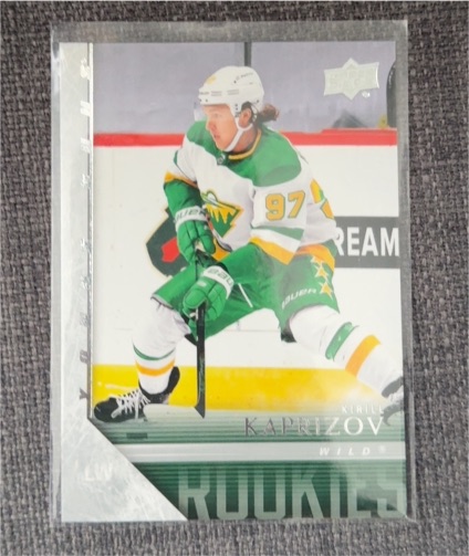 2020-21 Upper Deck Extended Series - 2005-06 Upper Deck Tribute Young Guns #T-87 Kirill Kaprizov — front
