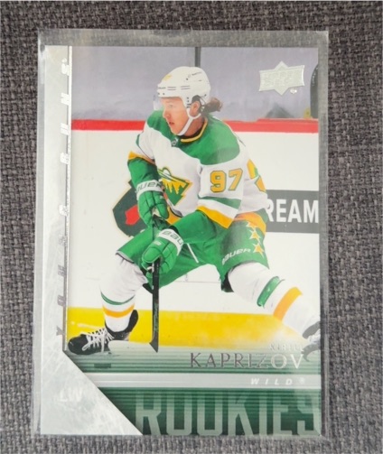 2020-21 Upper Deck Extended Series - 2005-06 Upper Deck Tribute Young Guns #T-87 Kirill Kaprizov — front