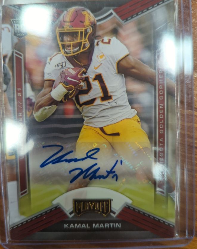 2020 Panini Chronicles Draft Picks Playoff #11 Kamal Martin — front