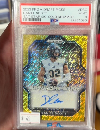 2023 Panini Prizm Draft Picks #DSC Daniel Scott — front