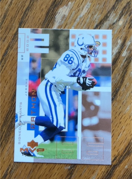 2002 Upper Deck MVP #86 Jerome Pathon — front