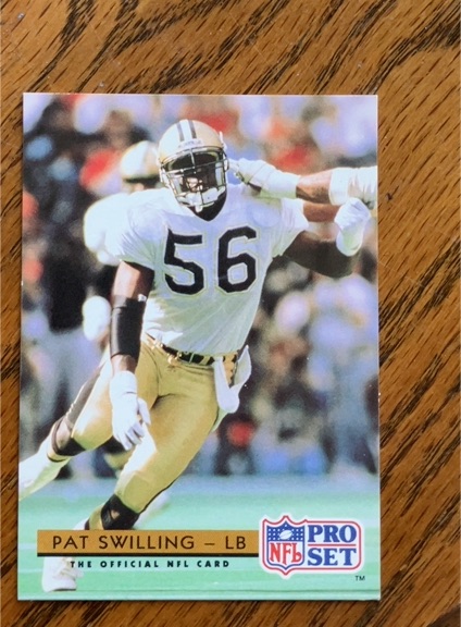 1992 Pro Set #258 Pat Swilling — front