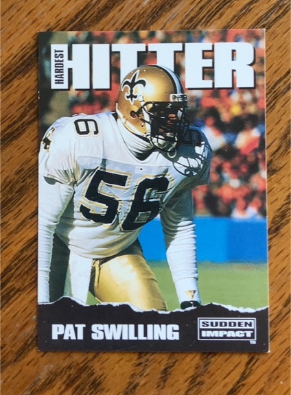 1992 SkyBox Impact #318 Pat Swilling — front