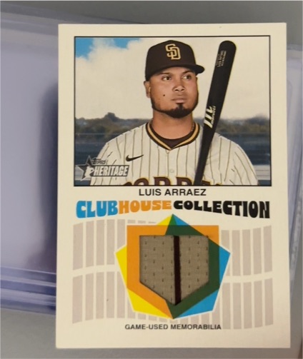 2026 Topps Heritage #CCR-LA Luis Arraez — front