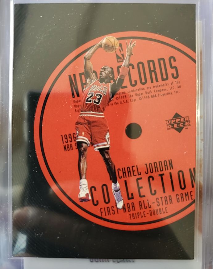 1997-98 Upper Deck #RC30 Michael Jordan NBA Records Collection — front