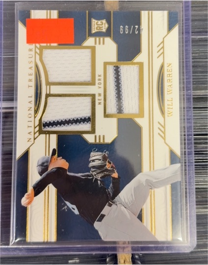 2024 Panini National Treasures #66 Will Warren — front