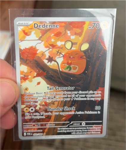 2026 Pokémon #093 Dedenne — front