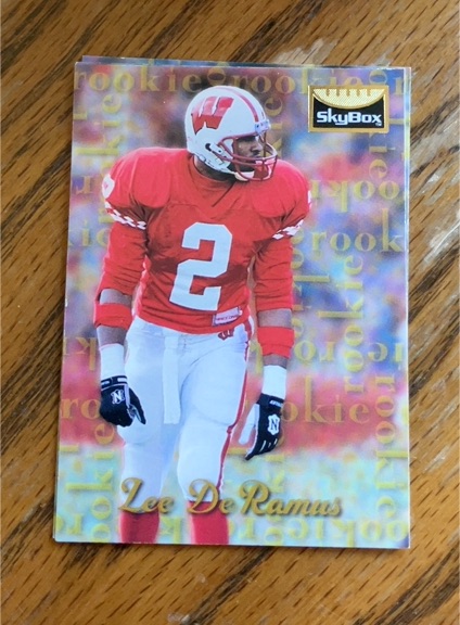 1995 SkyBox Premium #186 Lee DeRamus — front