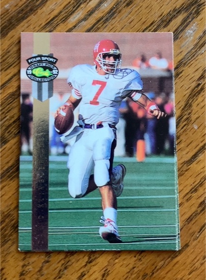 1992 Classic Four Sport #BC14 David Klingler — front