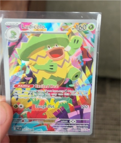 2025 Pokémon #95 Ludicolo — front