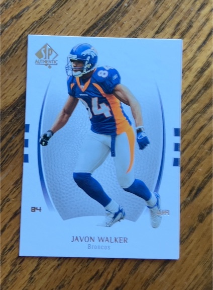 2007 Upper Deck SP Authentic #44 Javon Walker — front