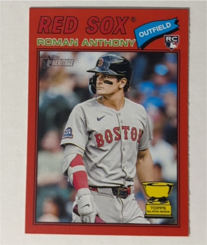 2026 Topps Heritage #86 Roman Anthony — front