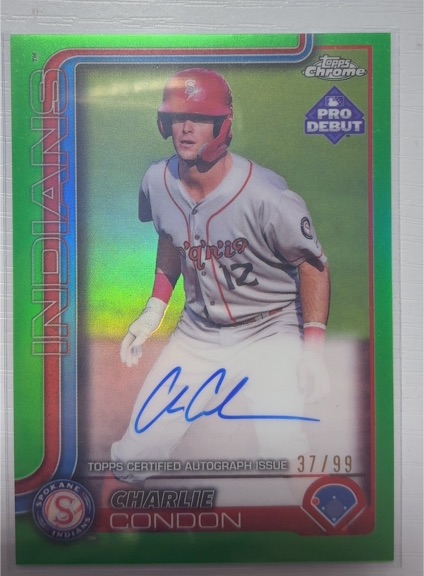 2025 Topps Pro Debut Chrome #PDC-64 Charlie Condon — front