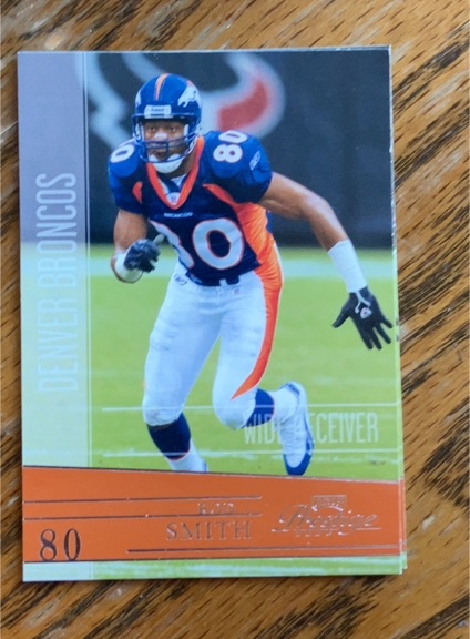 2006 Playoff Prestige #49 Rod Smith — front