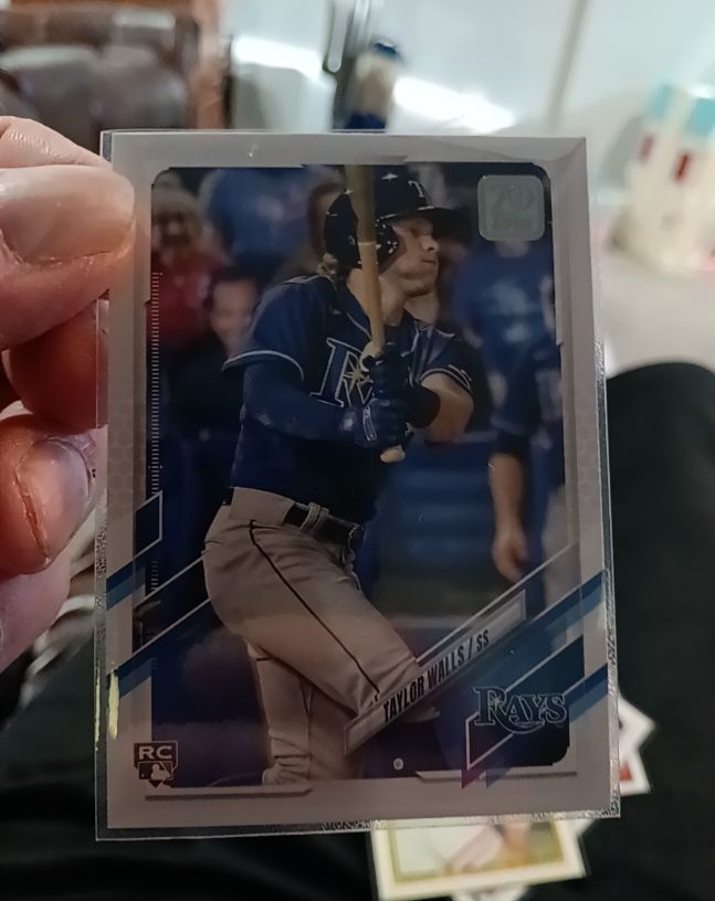 2021 Topps Update Series #US17 Taylor Walls — front