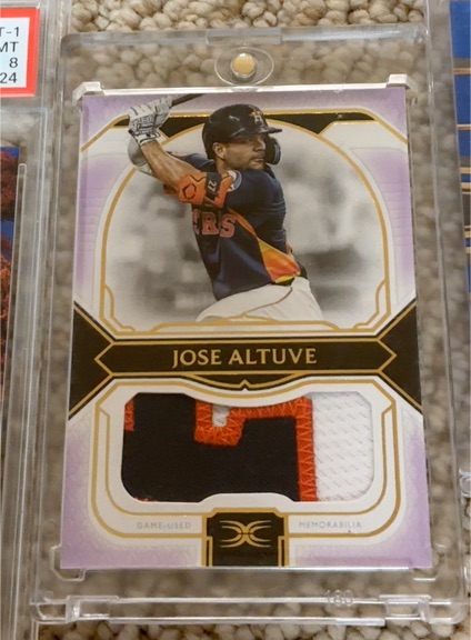 2024 Topps Definitive Collection #4 Jose Altuve — front