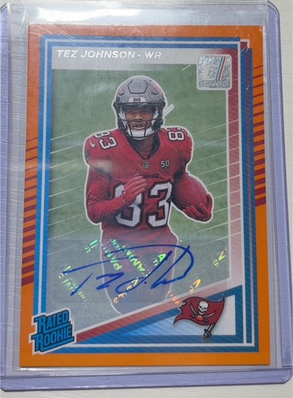 2025 Panini Donruss #313 Tez Johnson — front