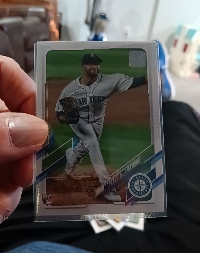 2021 Topps Update #US326 Aaron Fletcher — front