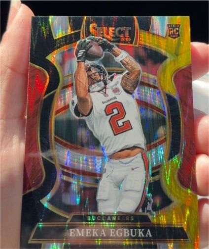 2025 Panini Select #37 Emeka Egbuka — front