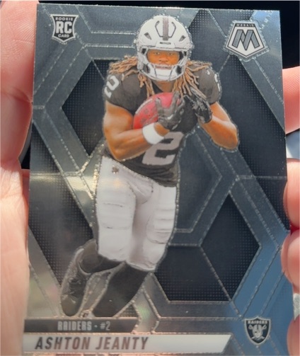 2025 Panini Mosaic #345 Ashton Jeanty — front