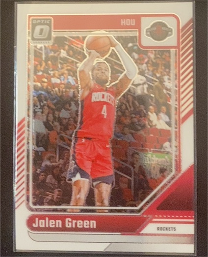 2024-25 Panini Donruss Optic #171 Jalen Green — front