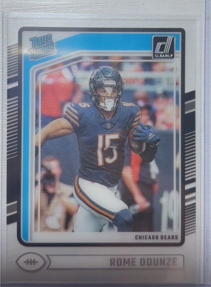 2024 Panini Clearly Donruss #60 Rome Odunze — front